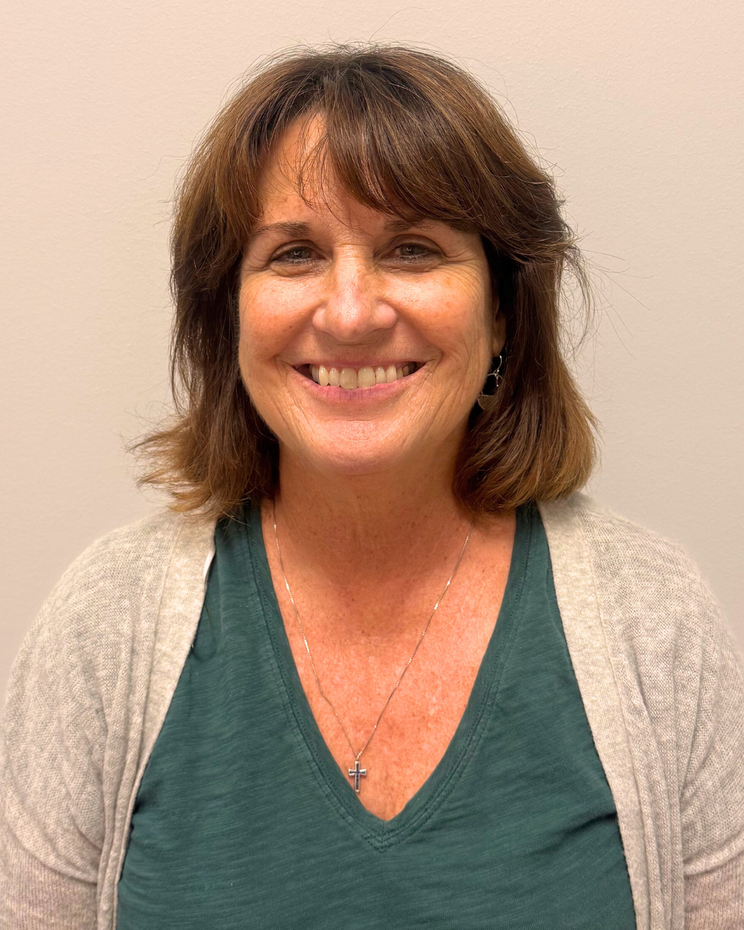 Color photo headshot of board member and vice president Cary Plamondon